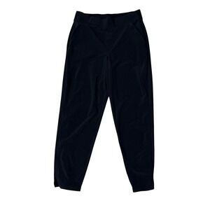 Athleta Brooklyn Ankle‎ Pant Womens 8 Black Tapered Lightweight Travel Trousers